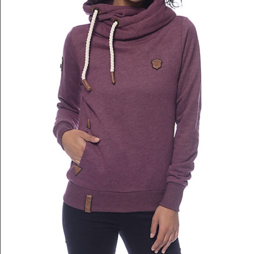 Naketano maroon sweatshirt